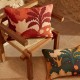 Cristobal licorice cushion