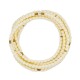 Bracelet 6 tours Joanna Caramel