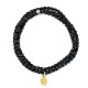3 turn star gold vanillia bracelet