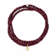 3 turn star gold vanillia bracelet