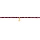 Bracelet 3 tours star gold vanille