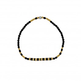 Aline gold black bracelet