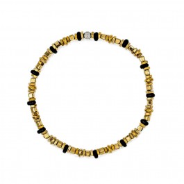 Travis gold black bracelet