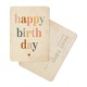 Carte postale Cinq Mai - Happy Birthday old paper