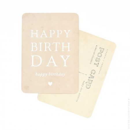 Happy Birthday adam Cinq Mai postcard