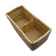 Raffia tall basket