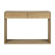 Console nordique 2 tiroirs 160 cm
