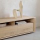 Console nordique 2 tiroirs 120 cm