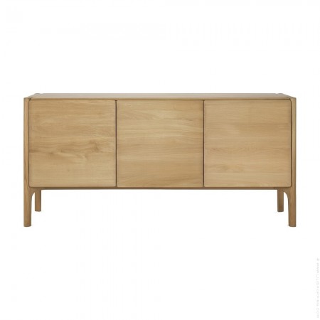 Solid oak 3 doors PI sideboard
