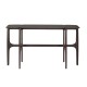 Solid teak PI console table