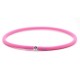 My first diamond  fushia bracelet