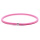 My first diamond  fushia bracelet