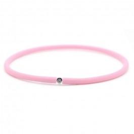 My first diamond light pink bracelet