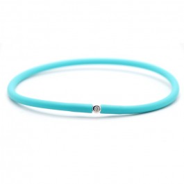 My first diamond turquoise bracelet