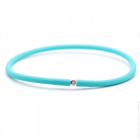 My first diamond turquoise bracelet