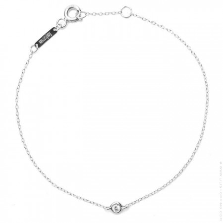 18k White Gold and Diamond Bracelet