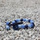 Bracelet mini boules Bleu mutli