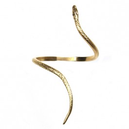 Gold platted snake bracelet