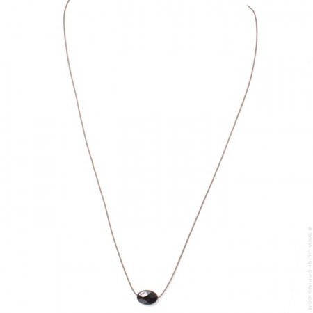 Collier onyx à facettes Sophie Deschamps