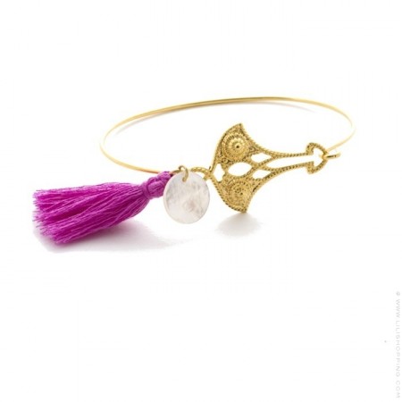 God platted Elyssa bangle