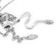 Venitian silver platted necklace