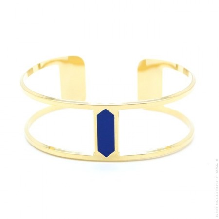 Bracelet Reda bleu marine Anne Thomas