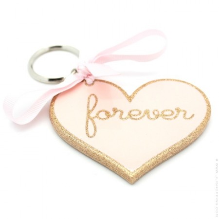 Porte Clé glitter Love