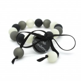 Bracelet enfant gris multi