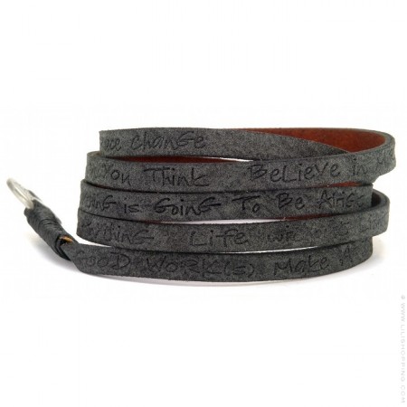 Bracelet around eco black Good Work(s)