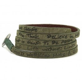 Bracelet around eco olive