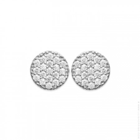 Romy silver earrings