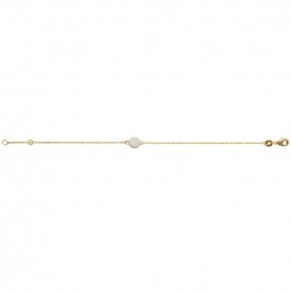 Bracelet Romy plaqué or