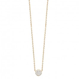 18k gold platted Romy necklace