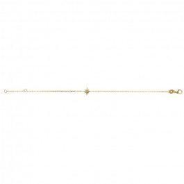 Gold platted star bracelet