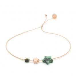 Bracelet Athena lurex 3 étoiles