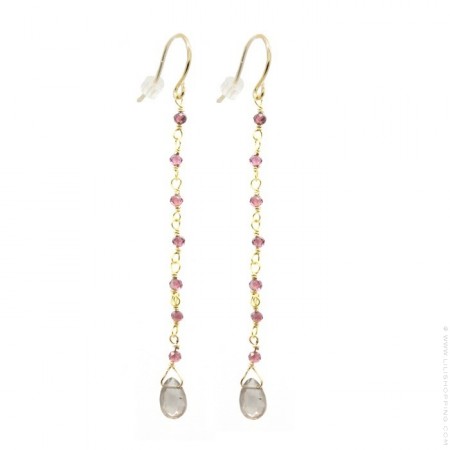 Boucles d'oreilles Jaipur onyx