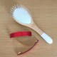 Natural wooden detangling hair brush