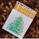 Christmas tree luxury matchbox