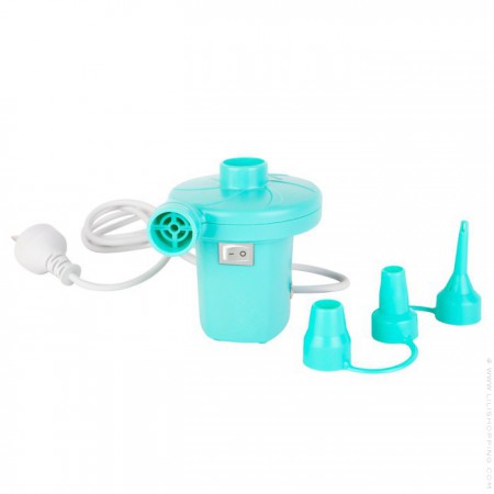 Gonfleur électrique turquoise