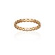 Gold platted openwork ring