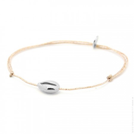 Bracelet lurex et en argent