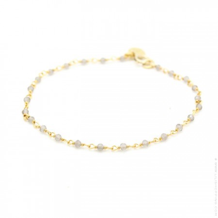 Bracelet India plaqué or et 