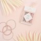 14 élastiques fins pastels Bachca