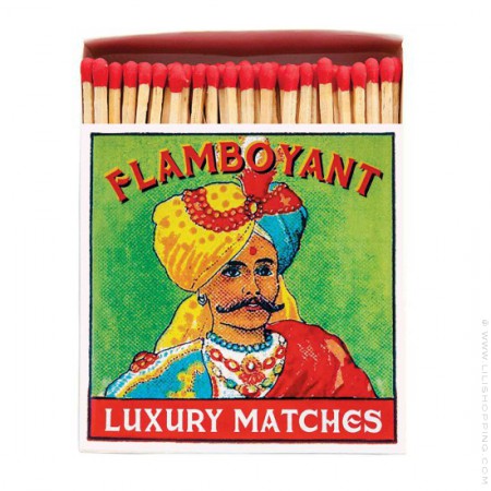Flamboyant Luxury matchbox