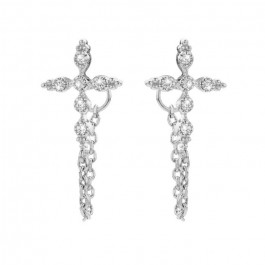 Little Chenai silver platted earrings