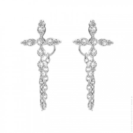 Little Chenai silver platted earrings