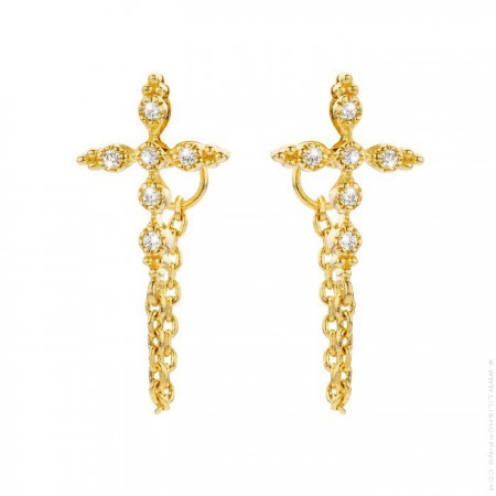 Little Chenai gold platted earrings
