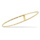 Arabesque gold platted bracelet