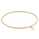 Arabesque gold platted bracelet