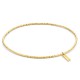 Arabesque gold platted bracelet